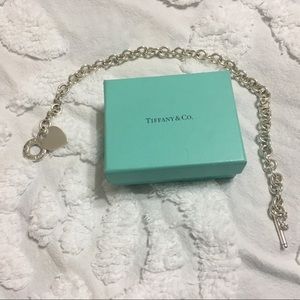 Tiffany and Co. Heart toggle necklace